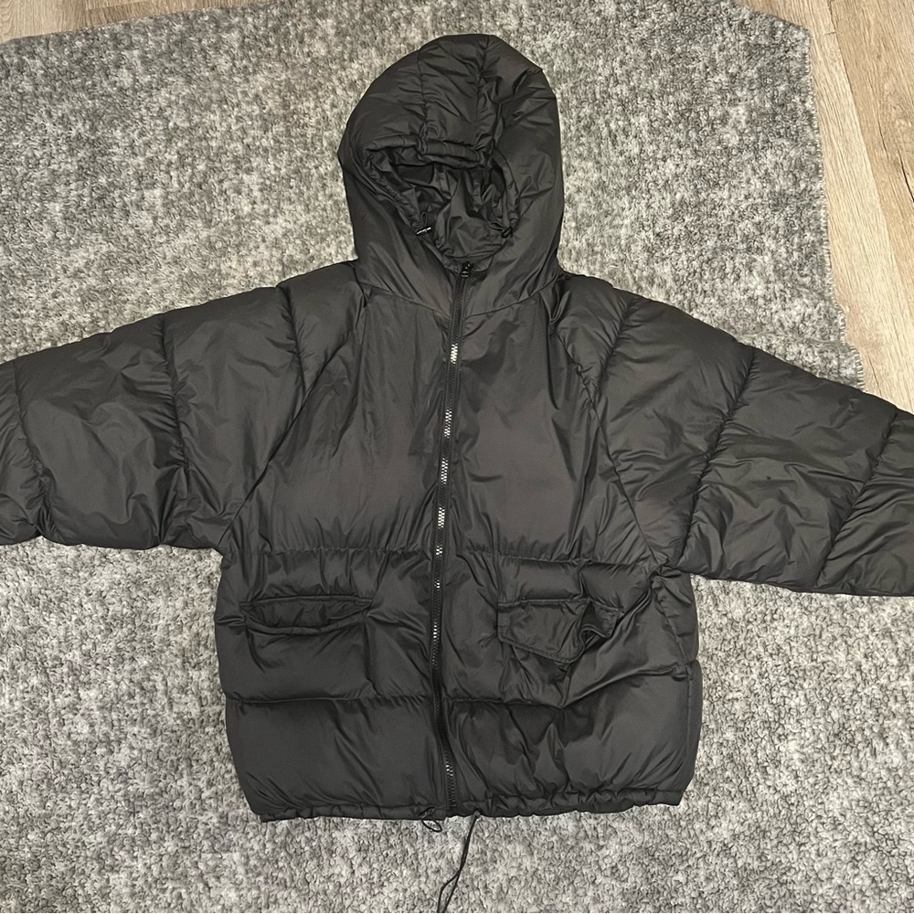 Zara Black Puffer Jacket